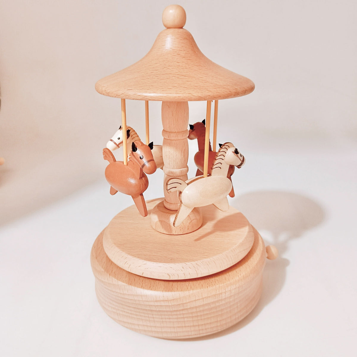 Horse Carousel Music Box - PRE ORDER SHIPS BEG JUNE