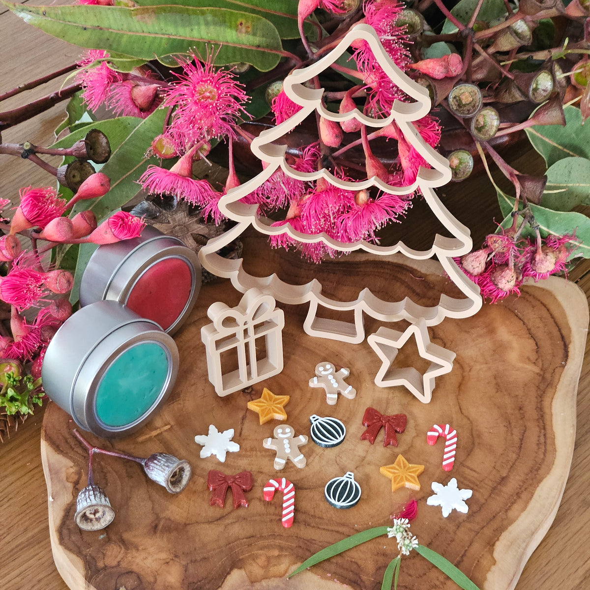 Christmas Tree Playdough Decorating Kit - Limited Edition