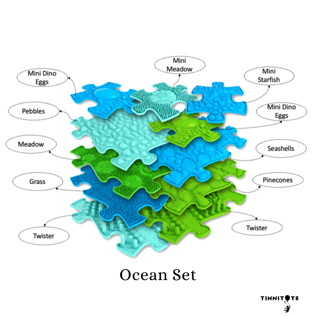Muffik Ocean Sensory Playmat Set