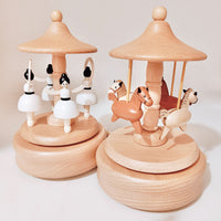 Horse Carousel Music Box - PRE ORDER SHIPS BEG JUNE