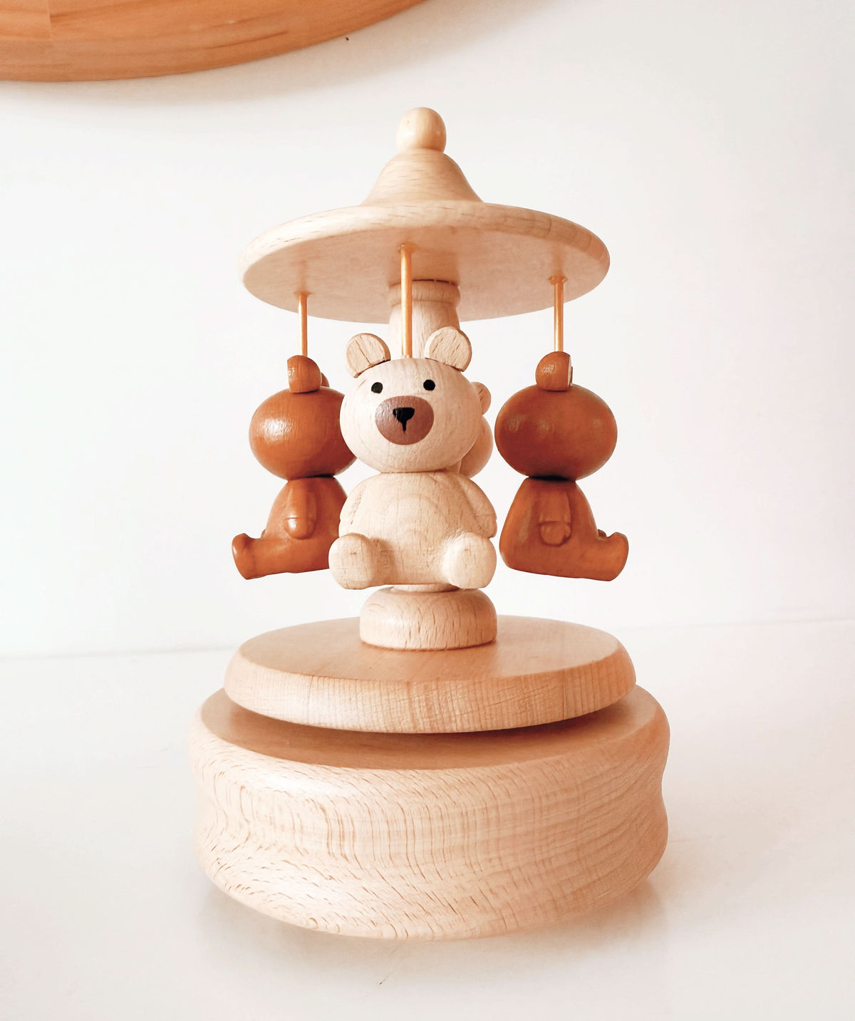Teddy Bear Wooden Music Box by Timber Tinkers