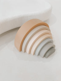 Silicone Rainbow Stacker