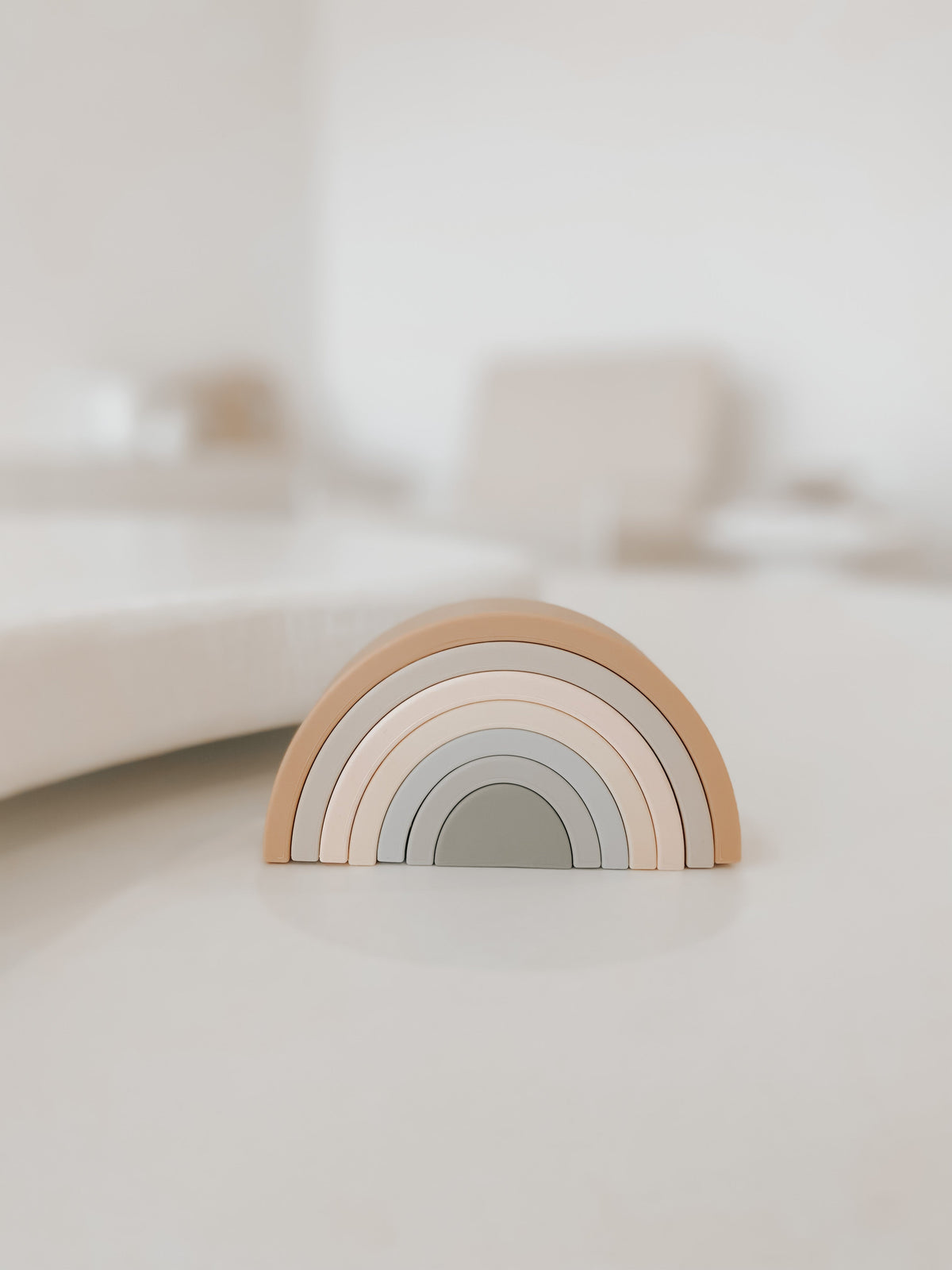 Silicone Rainbow Stacker