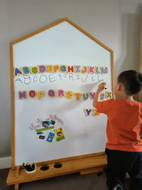 Magnetic whiteboard &amp; Lego Building Board