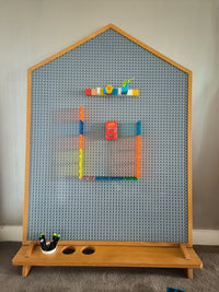 Magnetic whiteboard &amp; Lego Building Board