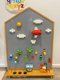 Magnetic whiteboard &amp; Lego Building Board
