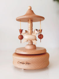 Horse Carousel Music Box - PRE ORDER SHIPS BEG JUNE