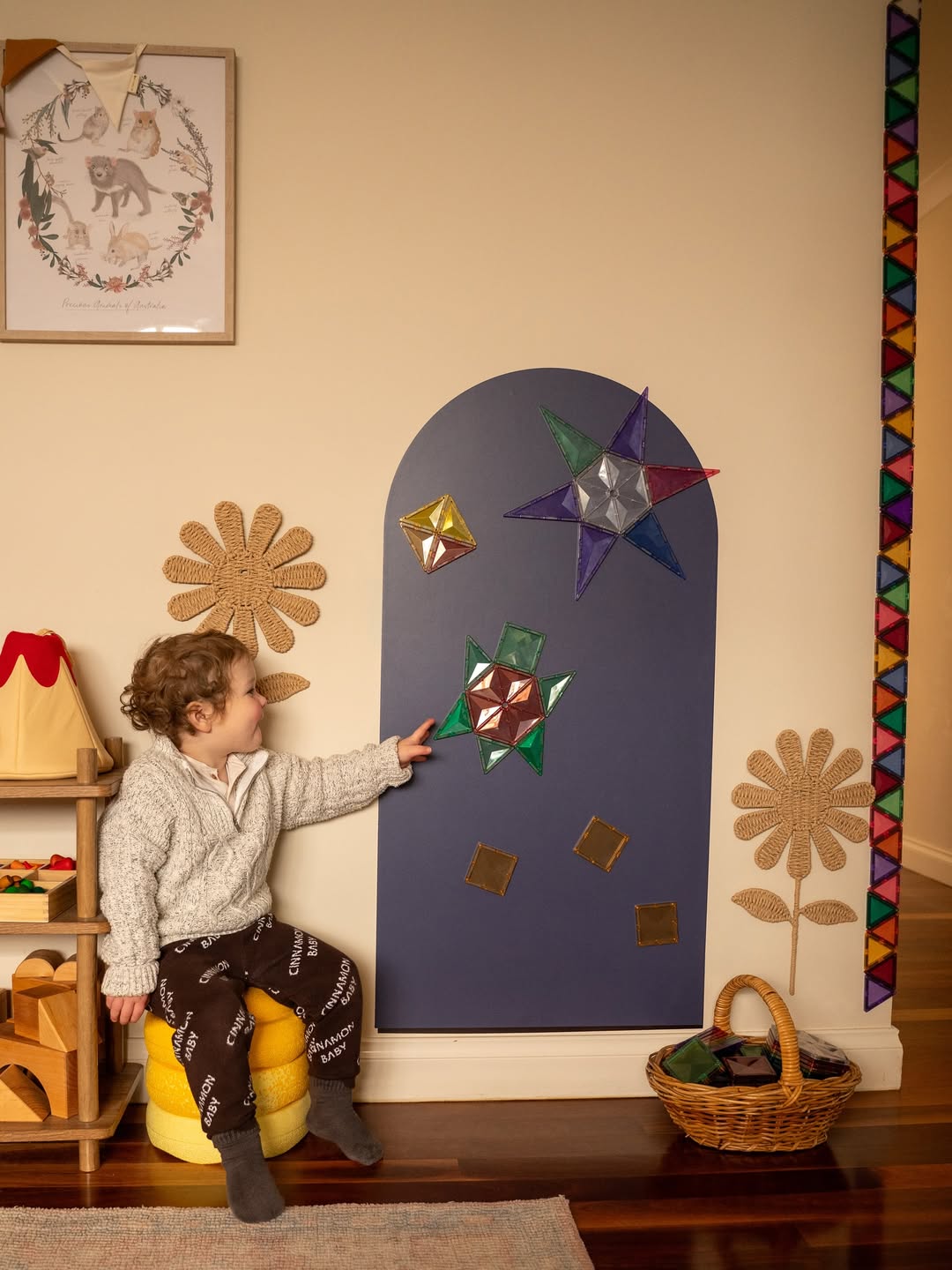 Archway Magnetic Chalk Decal - Double Layer