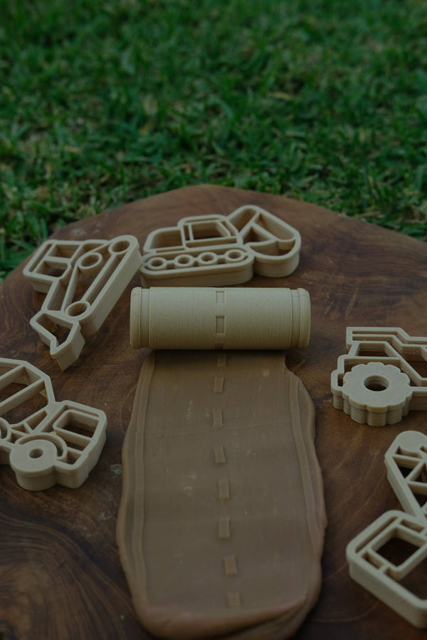 Road Roller - Eco Pattern Playdough Roller