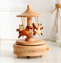 Horse Carousel Music Box - PRE ORDER SHIPS BEG JUNE