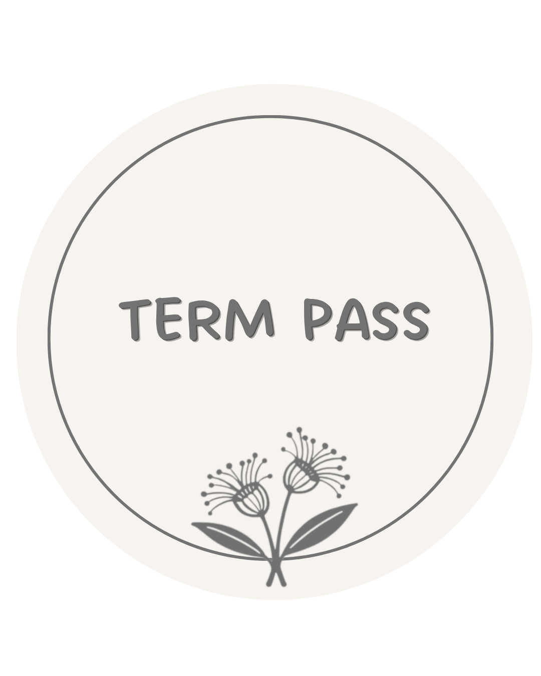 Creative Play Friday - Term 3 Pass