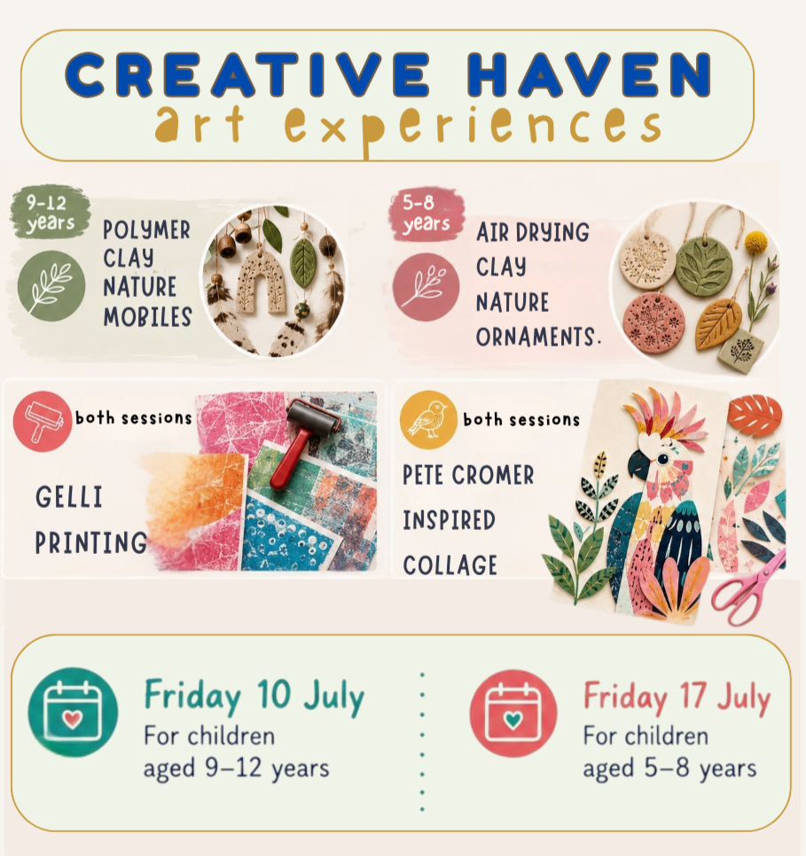 Creative Haven Art Experiences: School Holiday Workshops