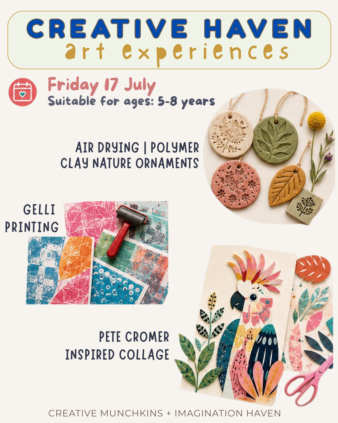 Creative Haven Art Experiences: School Holiday Workshops
